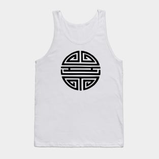 Chinese Longevity Symbol Tank Top